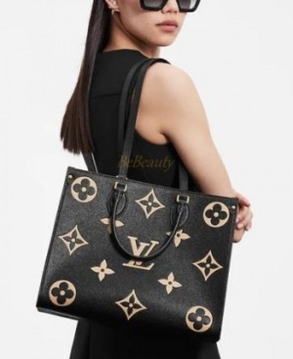 Louis Vuition On The Go Tote Bag With DustBag Premium Quality