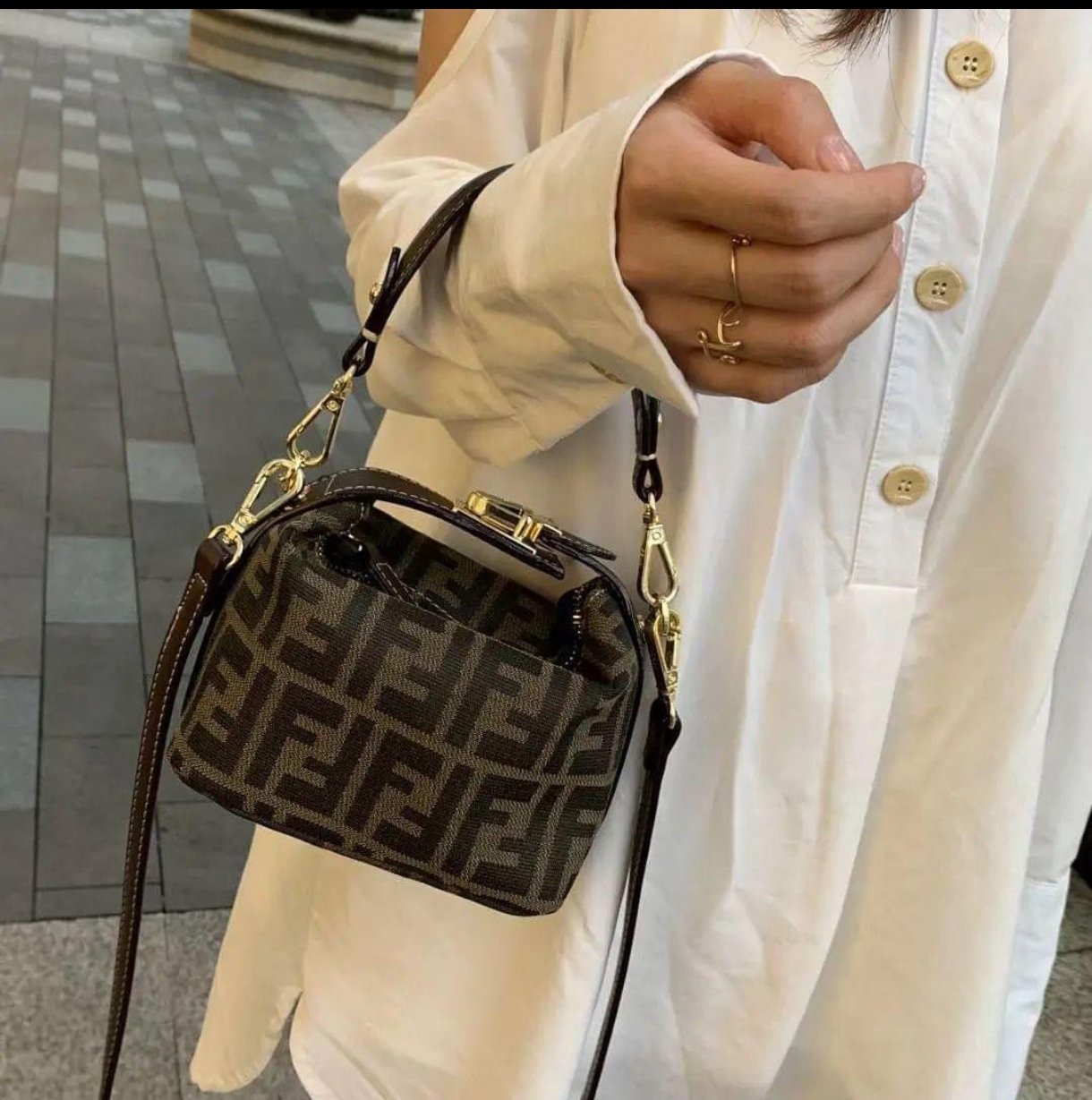 Fendi Mini Hobo Sling Bag