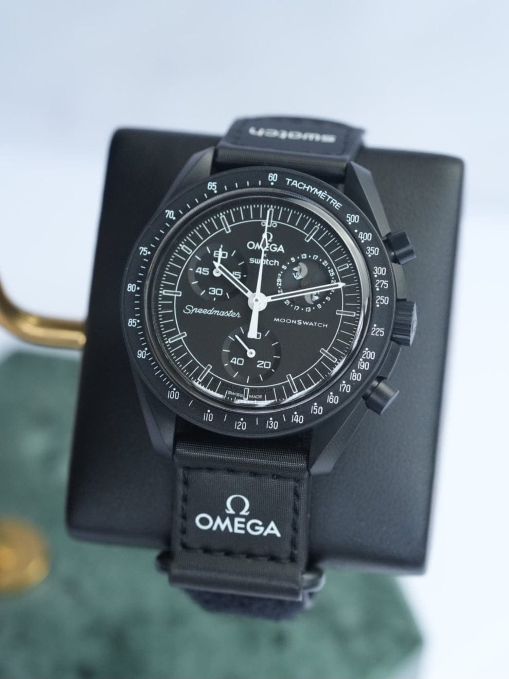 OMEGA X SWATCH MISSION TO MOON FULL BLACK