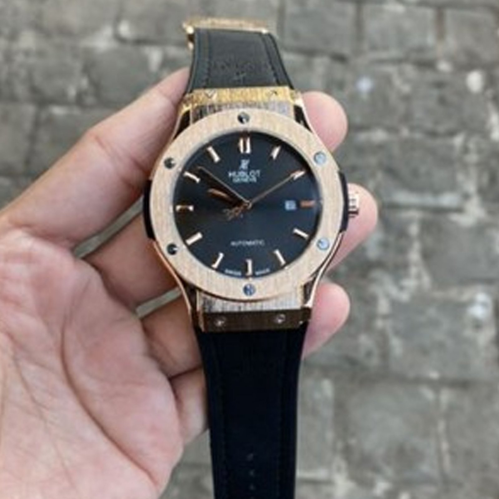 Hublot Automatic Black.