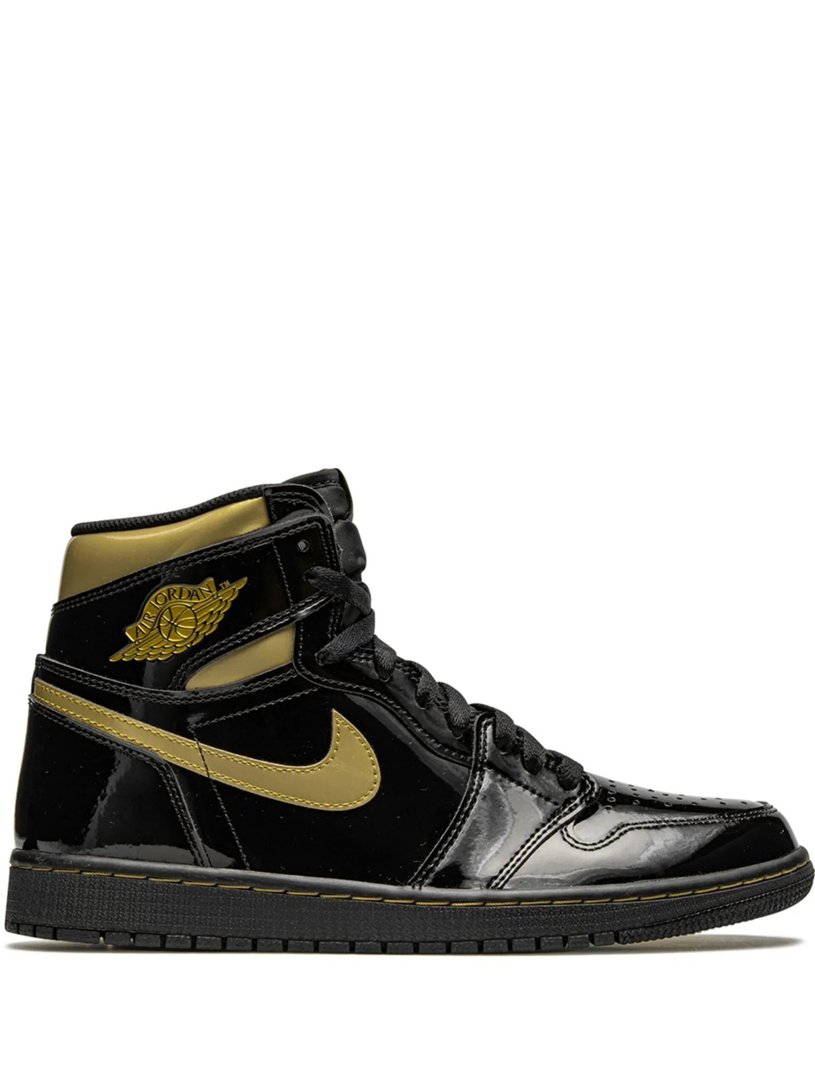 Air Jordan 1 Retro High OG "Black Metallic Gold" sneakers