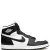 AIR JORDAN RETRO 1 BLACK WHITE LONG