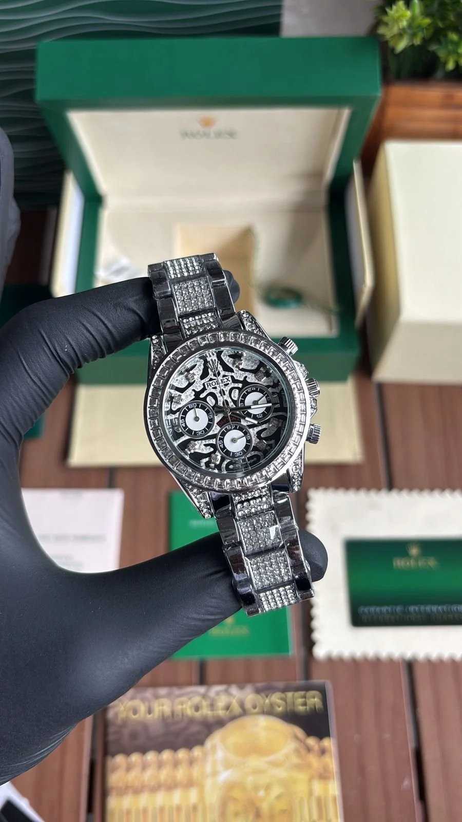 ROLEX DayTona TIGER Diamond ICE