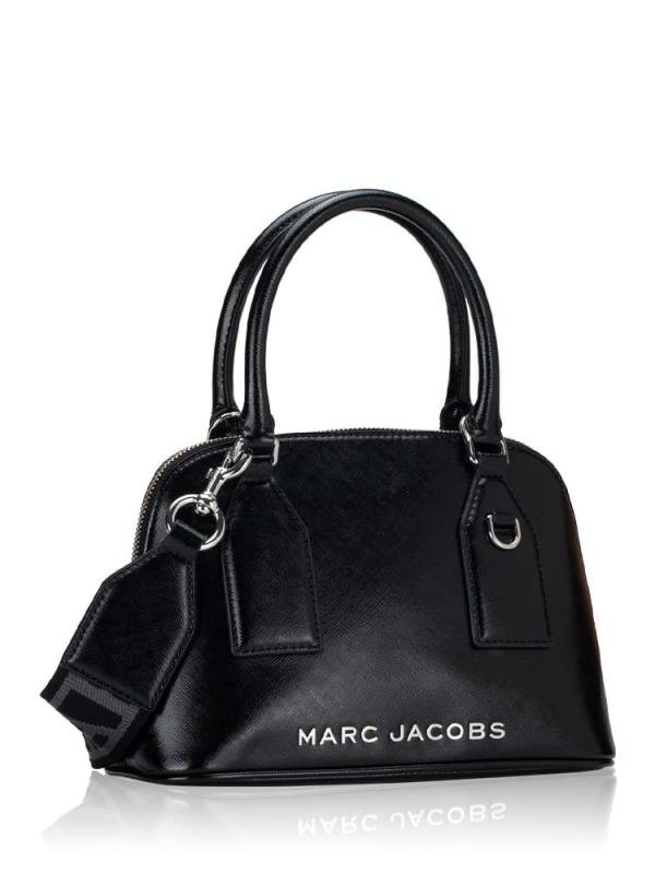 Marc Jacobs Small Citronelle Patent Leather Dome Satchel Crossbody Bag