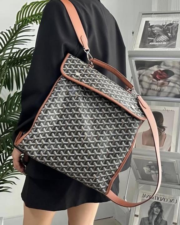 GoyardGOYARD  GOYARDINE CANVAS SAINT LEGER BACKPACK