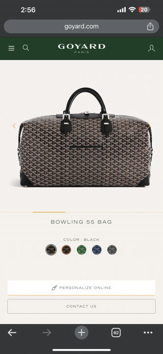 Goyard black