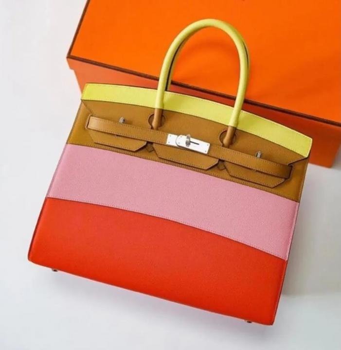 Herms Birkin 25 Sellier Sunrise Rainbow Epsom