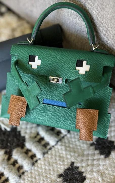 Hermes Kelly Doll Picto 25 Handbag