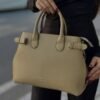 Burberry-Biege-Banner-Tote-Small-Bag-9139