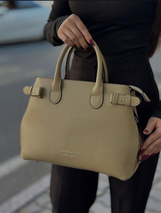 Burberry-Biege-Banner-Tote-Small-Bag-9139